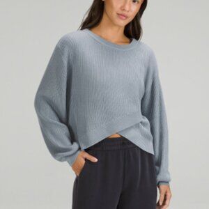 Reversible Crossover Sweater